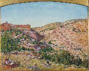 Jerusalem and the Valley of Jehoshaphat from the Hill of Evil Counsel